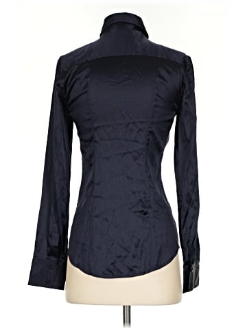 Armani Exchange Long Sleeve Silk Top (view 2)
