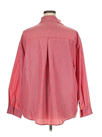 Unbranded Long Sleeve Button-Down Shirt (view 2)