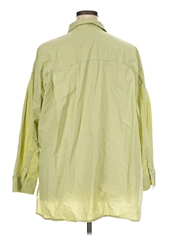 Madewell 3/4 Sleeve Button-Down Shirt (view 2)