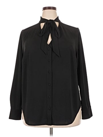 Universal Standard Long Sleeve Polo (view 1)