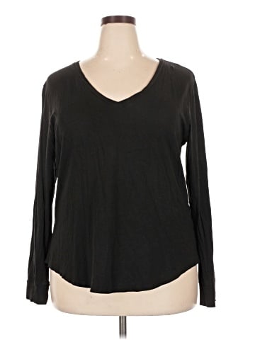 Universal Standard Long Sleeve T-Shirt (view 1)