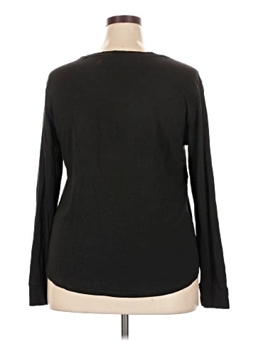 Universal Standard Long Sleeve T-Shirt (view 2)