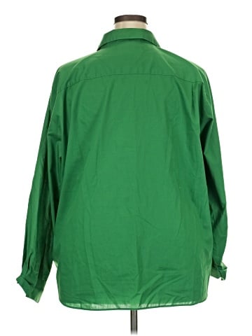 Foxcroft 3/4 Sleeve Button-Down Shirt (view 2)