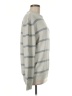 Chaps 100% Cotton Stripes Gray Pullover Sweater Size M - photo 4