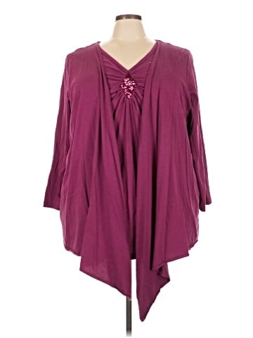Woman Within 3/4 Sleeve T-Shirt (view 1)