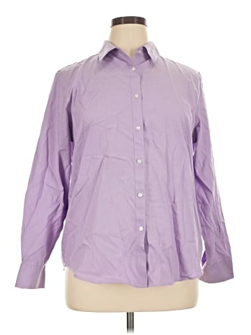 Jones New York Long Sleeve Button-Down Shirt (view 1)