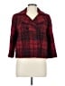 Talbots Plaid Red Wool Coat Size 10 Petite - photo 1