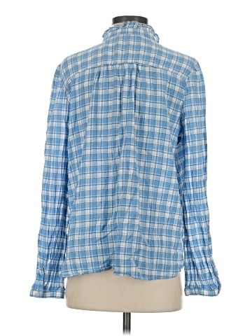 Ann Taylor LOFT Long Sleeve Button-Down Shirt (view 2)