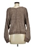 Pink Rose Brown Pullover Sweater Size M - photo 2