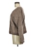 Pink Rose Brown Pullover Sweater Size M - photo 5