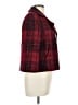 Talbots Plaid Red Wool Coat Size 10 Petite - photo 4