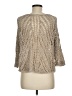 Eileen Fisher Metallic Tan Pullover Sweater Size M - photo 2