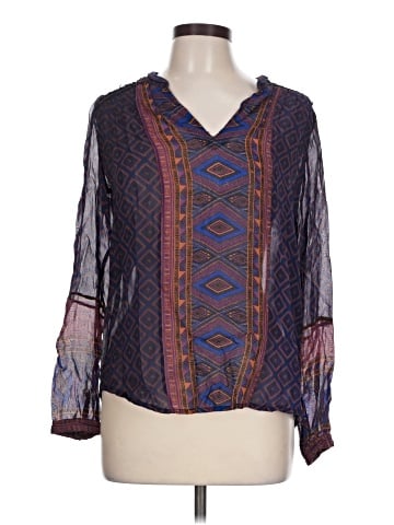 Lucky Brand Long Sleeve Blouse (view 1)