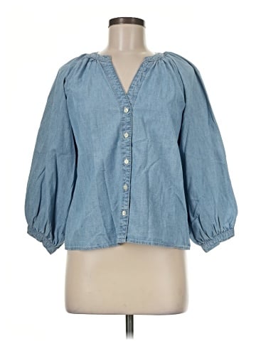 Levi's 3/4 Sleeve Button-Down Shirt (view 1)