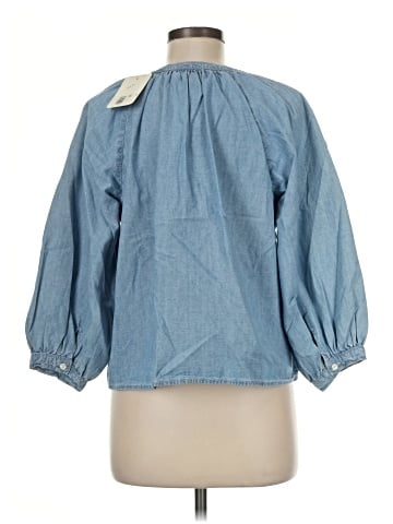 Levi's 3/4 Sleeve Button-Down Shirt (view 2)