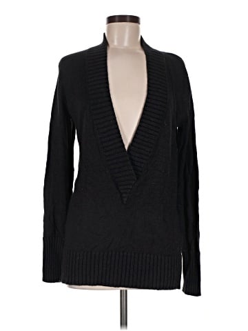 Aqua Silk Pullover Sweater (view 1)