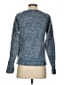 The Limited 100% Polyester Tweed Blue Pullover Sweater Size S - photo 2