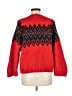 Divided by H&M 100% Polyester Chevron-herringbone Red Pullover Sweater Size 6 - photo 2