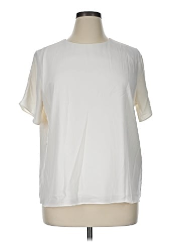 Banana Republic Factory Store Short Sleeve Blouse (view 1)