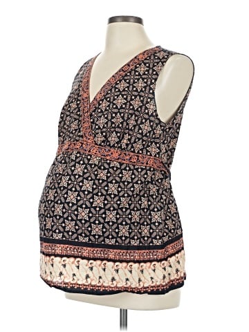 Motherhood Sleeveless Blouse (view 1)