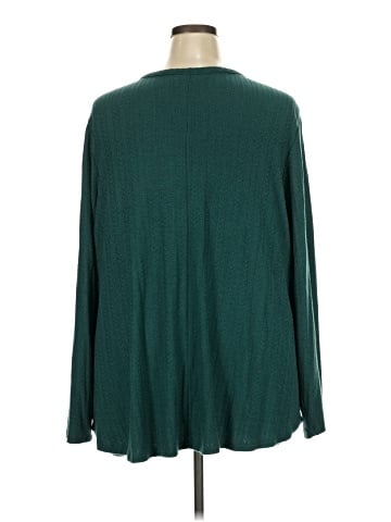 Lane Bryant Long Sleeve Blouse (view 2)