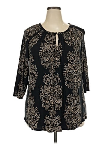 Lucky Brand 3/4 Sleeve Blouse (view 1)