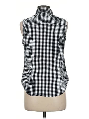 J.Crew Factory Store Sleeveless Button-Down Shirt (view 2)