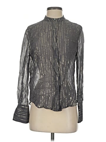 Equipment Long Sleeve Blouse (view 1)