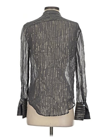 Equipment Long Sleeve Blouse (view 2)
