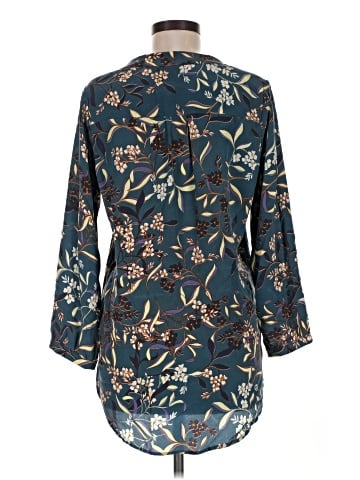 Amour Vert 3/4 Sleeve Silk Top (view 2)