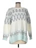 Gap Chevron-herringbone White Pullover Sweater Size M - photo 1