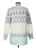 Gap Chevron-herringbone White Pullover Sweater Size M - photo 2