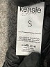Kensie 100% Polyester Solid Black Track Jacket Size S - photo 7