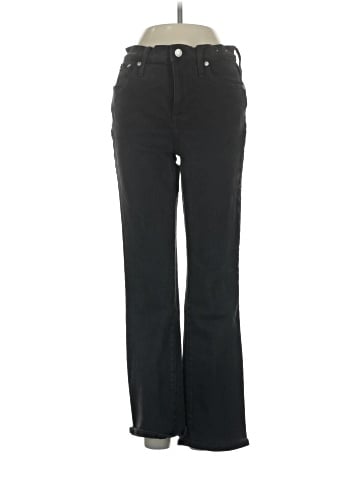 Madewell Kick Out Crop Jeans in Starkey Wash (view 1)