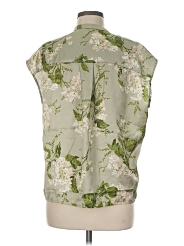Elie Tahari Sleeveless Button-Down Shirt (view 2)