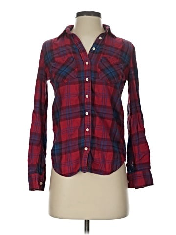 Aeropostale Long Sleeve Button-Down Shirt (view 1)