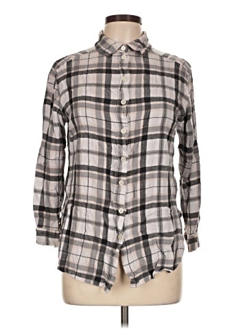 H&M L.O.G.G. Long Sleeve Button-Down Shirt (view 1)