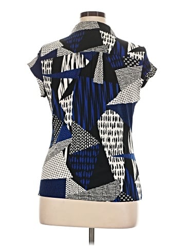 Alfani Short Sleeve Blouse (view 2)