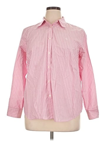 Lauren by Ralph Lauren Long Sleeve Button-Down Shirt (view 1)
