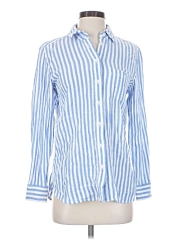 J.Crew Factory Store Long Sleeve Button-Down Shirt (view 1)