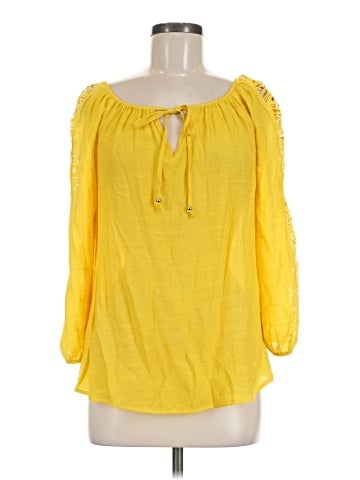 Unique Spectrum 3/4 Sleeve Blouse (view 1)