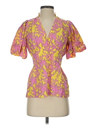 Diane von Furstenberg Short Sleeve Blouse (view 1)