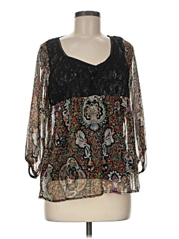 Lola P. 3/4 Sleeve Blouse (view 1)