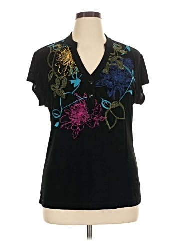 Travelers by Chico's Short Sleeve Top (view 1)