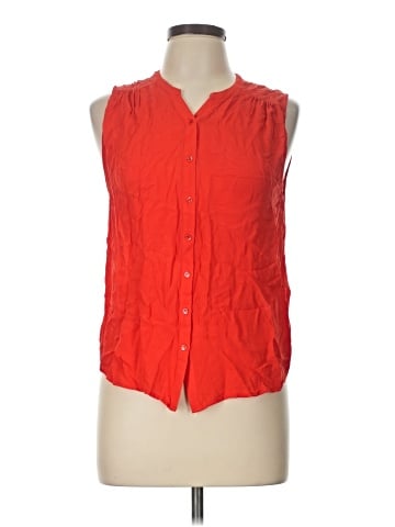 Joie Sleeveless Button-Down Shirt (view 1)