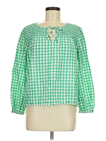 J.Crew Factory Store Long Sleeve Blouse (view 1)