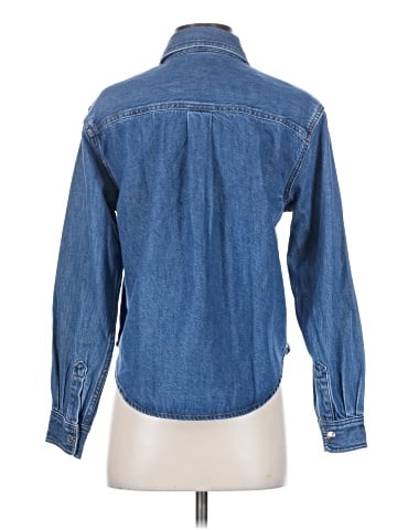 Madewell Airy Denim Shirt-Jacket (view 2)