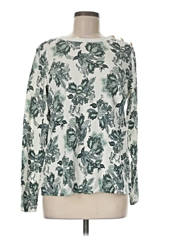Croft & Barrow Long Sleeve Blouse (view 1)
