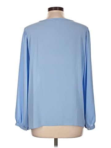J.Crew Factory Store 3/4 Sleeve Blouse (view 2)