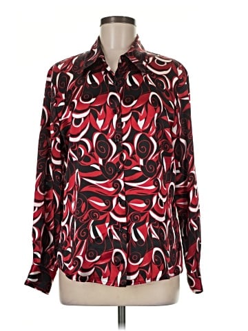 Notations Long Sleeve Blouse (view 1)